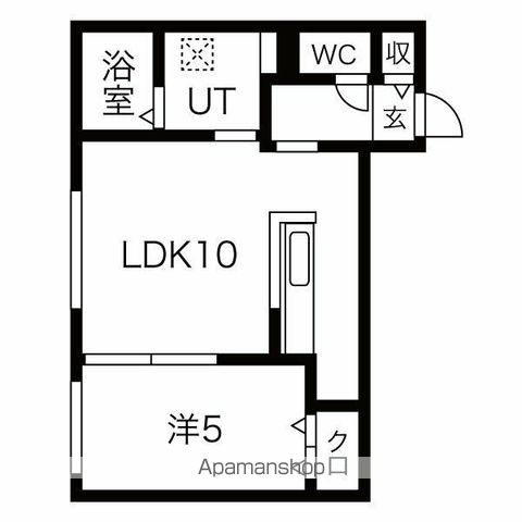 アーツ琴似の間取り写真