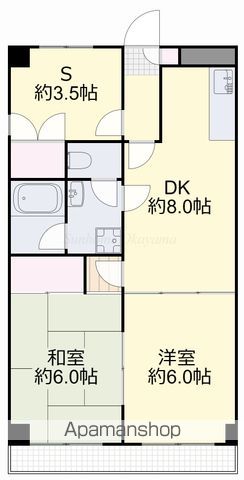 上杉第3ビル野田の間取り写真