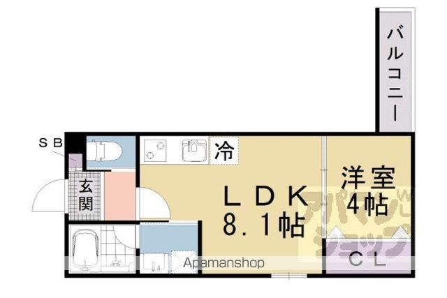 ALEGRIA瀬田の間取り写真