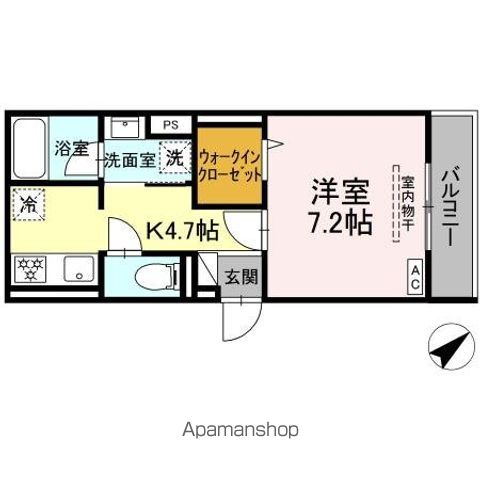 LUXE三ツ沢の間取り写真