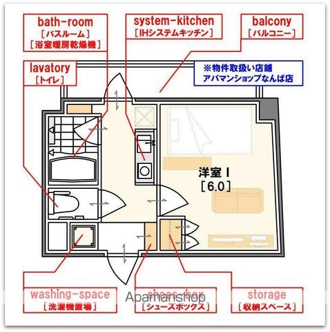 ドミール桜川IIの間取り写真