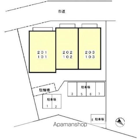 サンモール 103 ｜ 千葉県習志野市鷺沼台３丁目1-3（賃貸アパート2LDK・1階・51.14㎡） その23