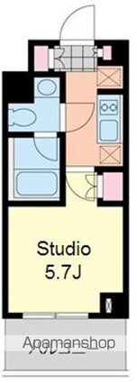 エスティメゾン千石[1K/20.2m2]の間取図