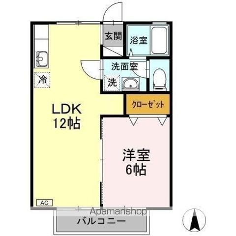 松山市 2階建 築37年の間取り写真