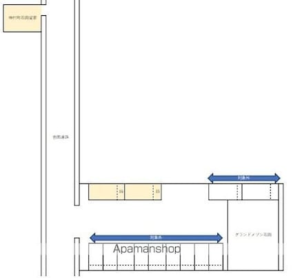 神村町　石岡貸家[4K/82.5m2]の配置図