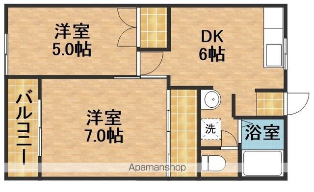 メゾンホワイトの間取り写真