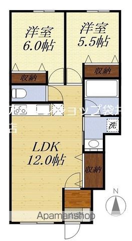 DISFRUTARの間取り写真