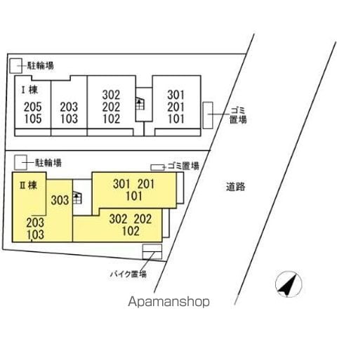 レーヴェ東戸倉Ⅱ 101 ｜ 東京都国分寺市東戸倉２丁目18-40の1部（賃貸アパート2LDK・1階・58.49㎡） その3