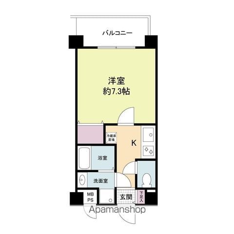 レジディア高宮の間取り写真