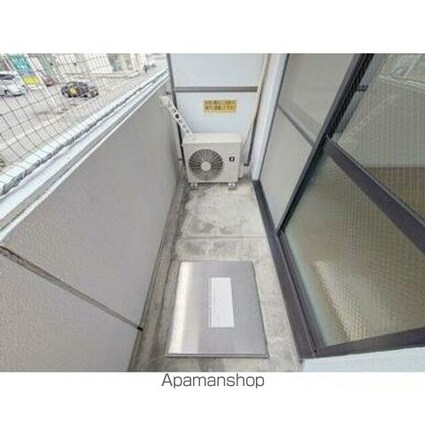 ハオスベハーゲン[1K/26.22m2]のバルコニー
