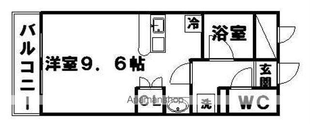 渡幸ベルメゾン高砂の間取り写真