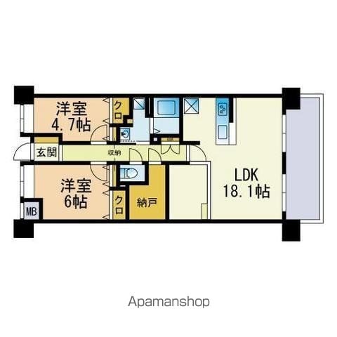 【アビターレ駅南の間取り】