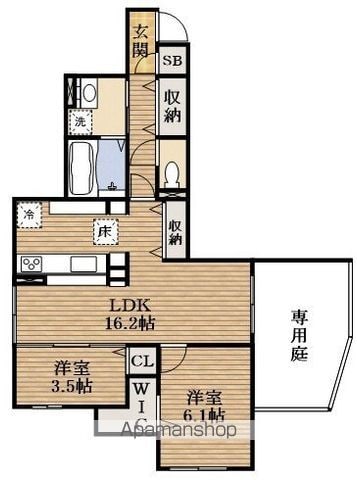 カーサルミノサ王子町の間取り写真