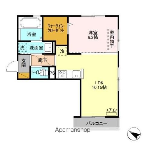 ＨＡＬＥ　ＡＳＡＭＡの間取り