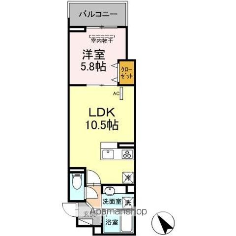 エクセリア徳丸Iの間取り写真