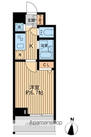 【ＨＦ早稲田レジデンスの間取り】