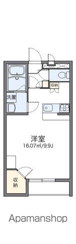 レオパレスアルブルの間取り