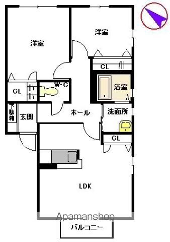 サンクレール C棟の間取り写真