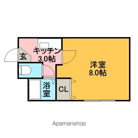 クゥーネルSの間取り写真
