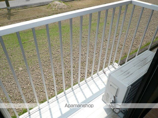 広島県東広島市西条町田口[1K/20.25m2]のバルコニー