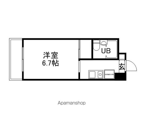 アスティオン鹿田の間取り写真