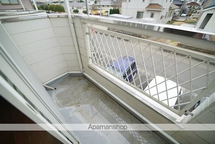 ベルハイム　Ｂ棟[1K/26.5m2]のバルコニー