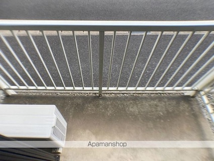 シャルム　Ａ[2DK/40m2]のバルコニー