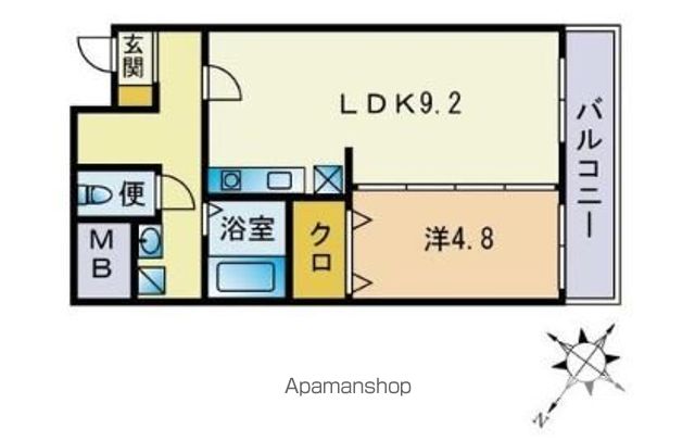 ＲＪＲ南福岡の間取り