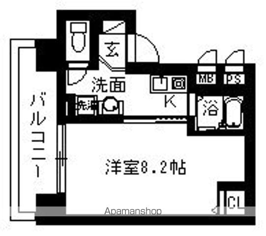ヒルズ花の木の間取り写真