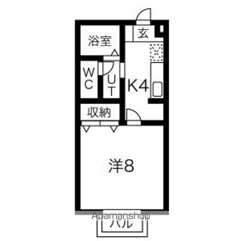 アイリス今伊勢の間取り写真