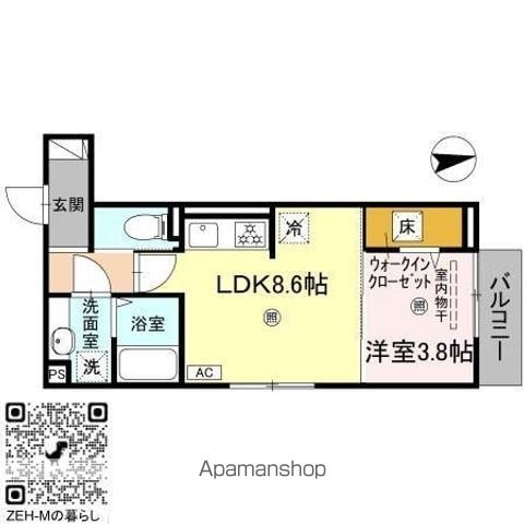 シャトル古市の間取り写真