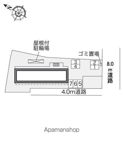 レオパレスサンクフルコート 301 ｜ 千葉県千葉市中央区宮崎町524-5（賃貸マンション1K・3階・20.81㎡） その12