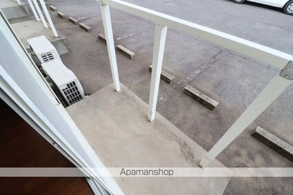 ライトハウス　Ⅲ[1K/26.71m2]のバルコニー