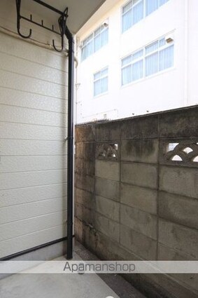 マノワール木山[1R/19.67m2]のバルコニー