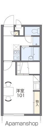 南国市篠原のアパートの間取り