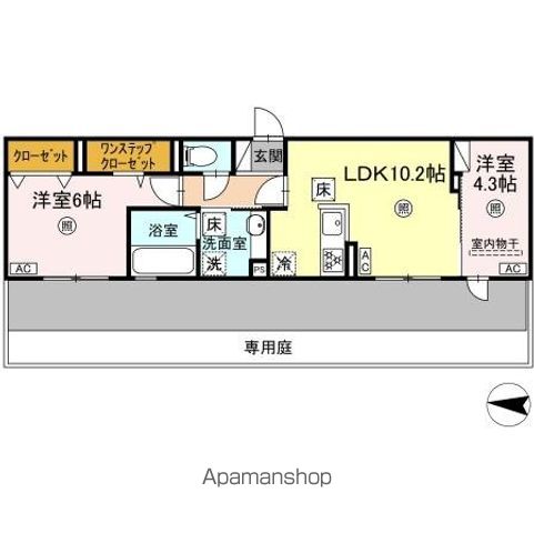 DーROOM八王寺町の間取り写真