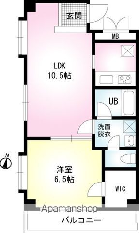 BaySideCourt壱番館の間取り写真
