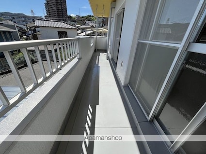 ハイツ古江[2LDK/63.08m2]のバルコニー