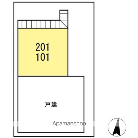 【杉並区上井草のアパートの写真】