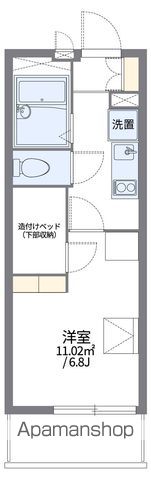 レオパレスブランシュの間取り写真