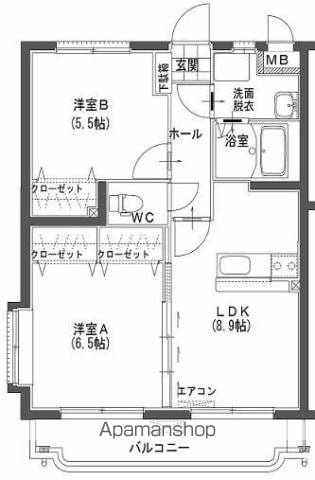ユーミー南宮崎の間取り写真