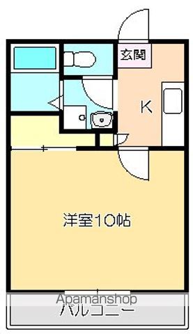 メゾンドパルルⅡ 105 ｜ 高知県南国市東山町３丁目11-8（賃貸マンション1K・1階・27.51㎡） その2