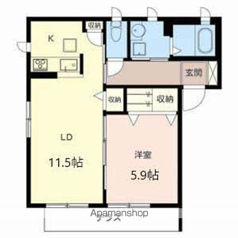 Sharmant villa C棟の間取り写真