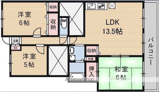 ファースト園田の間取り写真