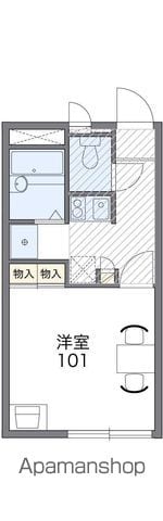 レオパレスWEST BELLSの間取り写真