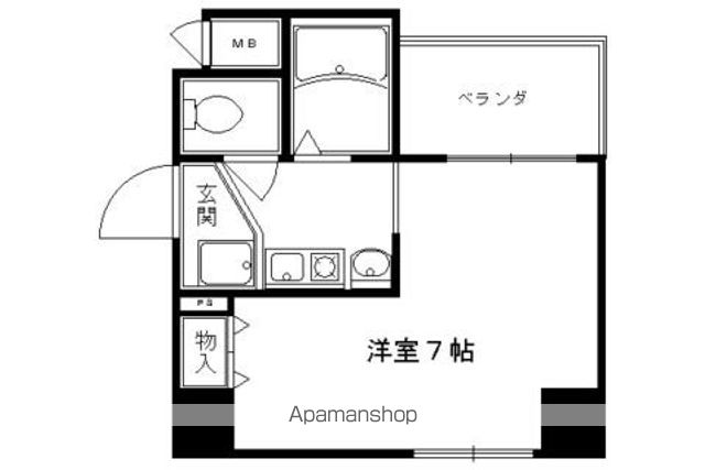プレジール西院の間取り写真