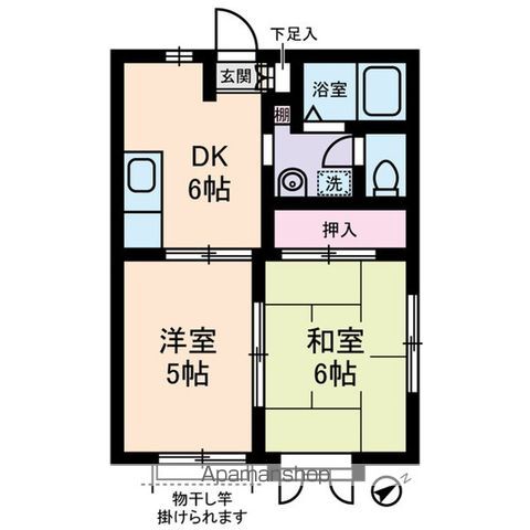 【シャルマン城山の間取り】