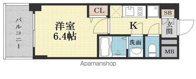 プレサンス新大阪ジェイズの間取り写真