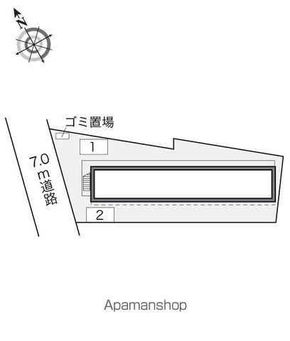 レオパレスヤマザキ 204 ｜ 東京都福生市大字熊川867-13（賃貸アパート1K・2階・19.87㎡） その12