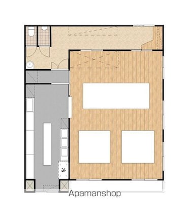 ミナミビル[店舗/105.57m2]の間取図